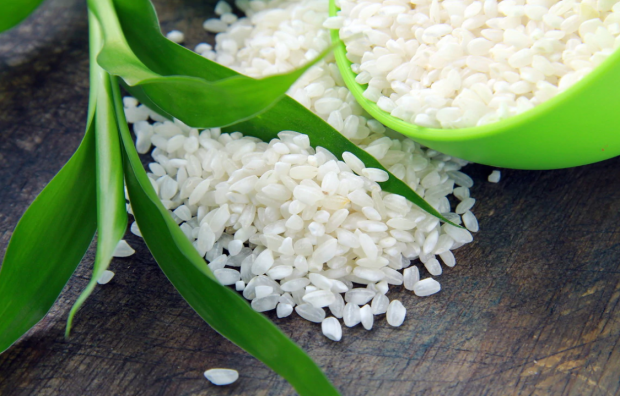 Bantningsteknik genom att svälja ris
