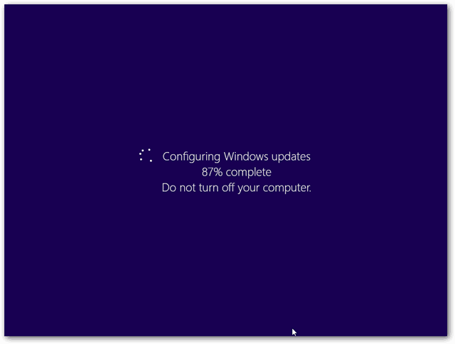 Konfigurera Windows uppdateringar