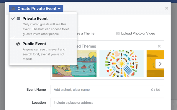 Facebook-evenemang ger ditt företag ett sätt att inkludera fans, följare och kunder i ett webinar, en produktlansering, en storöppning eller andra fester.