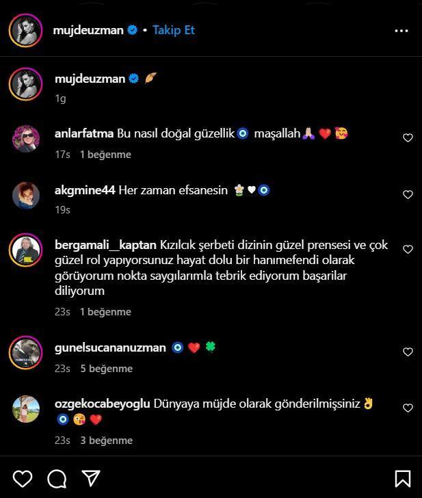 Kommentarer från Müjde Uzman