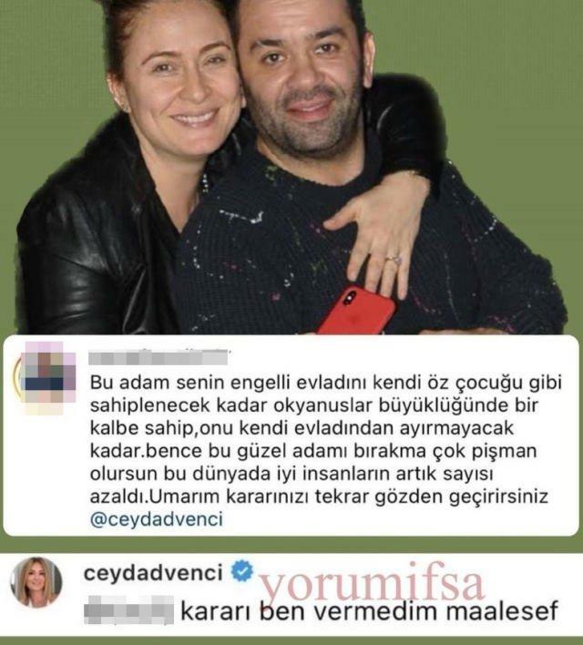 Ceyda Düvenci och Bülent Şakrak håller på att skiljas