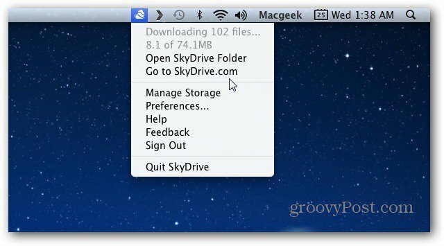 Windows SkyDrive-app för Windows, Mac och mobil