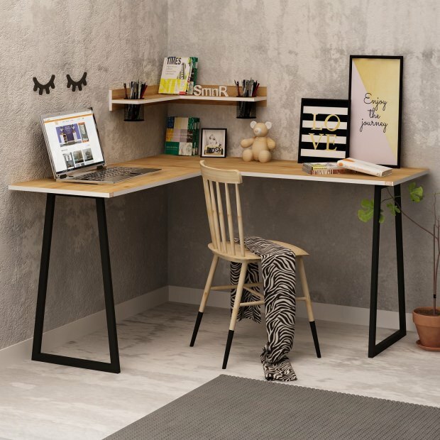 Asymmetriska bord och soffbord design
