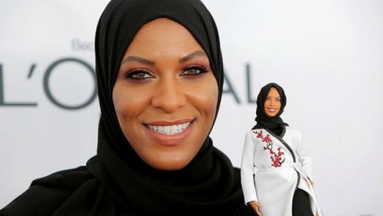 Hijab med hijab blev Barbie!