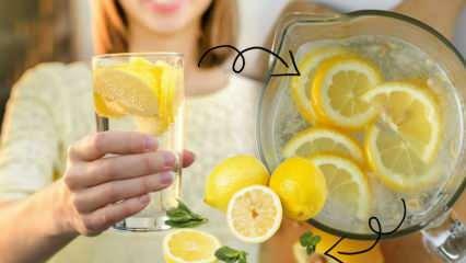 Är det okej att dricka citronvatten i sahur? Om du dricker 1 glas vatten med citron varje dag på sahur...