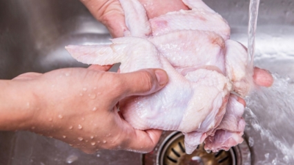 Hur ska kycklingen rengöras? 