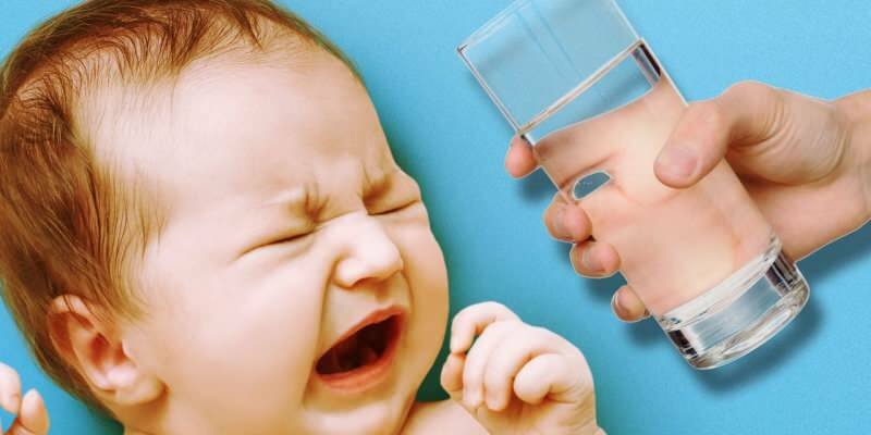 Vattenförbrukning hos spädbarn