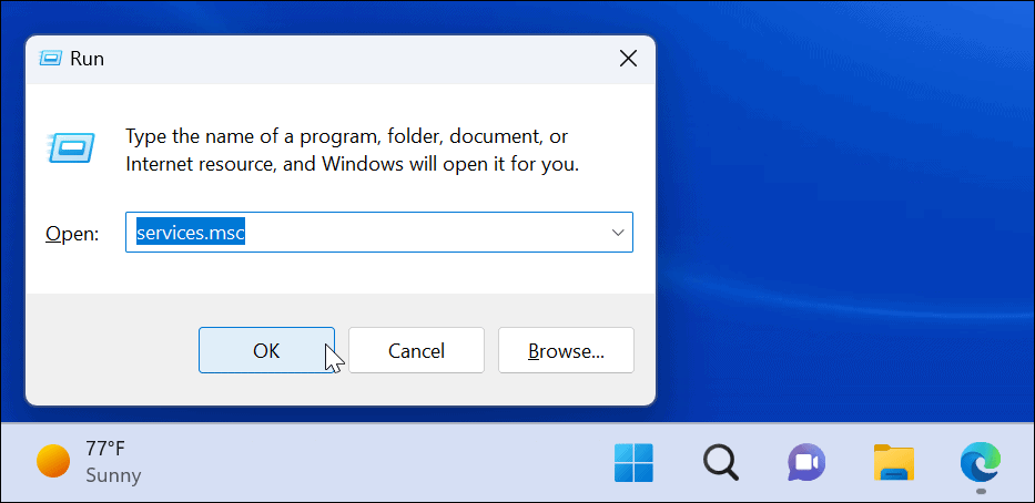 Windows 11 Search Bar fungerar inte