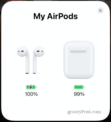 iphone anslutna airpods
