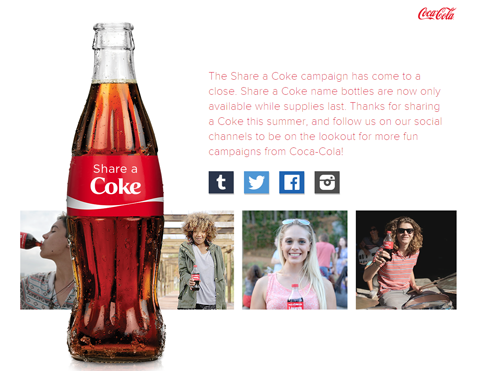 coca-cola delar en kokskampanjbild