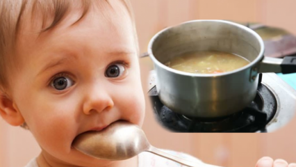 Hur gör jag soppa som ger vikt till spädbarn? Näringsrikt och tillfredsställande sopprecept för spädbarn