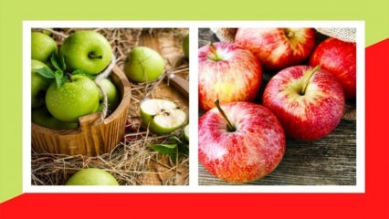 Kommer gröna och röda äpplen att gå upp i vikt? Bantning med detematös detox av grönt äpple