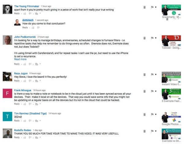 YouTubes nya kommentarfunktioner möjliggör en mer dynamisk konversationstråd på videor.