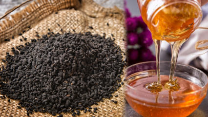 Vilka är fördelarna med Nigella? Vad gör svartfröolja? Om du blandar svart spiskummin i honung och äter den ...