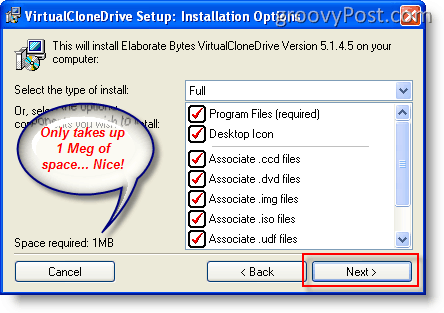 Montera ISO-bild i Windows XP