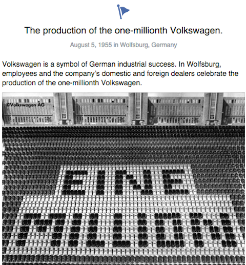 bild av Volkswagen historia