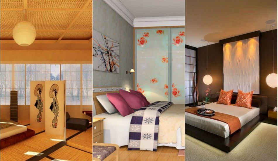 2018-2019 japansk stil sovrum dekoration