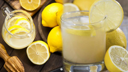 Vad händer om vi regelbundet dricker citronvatten? Vilka är fördelarna med citronsaft?