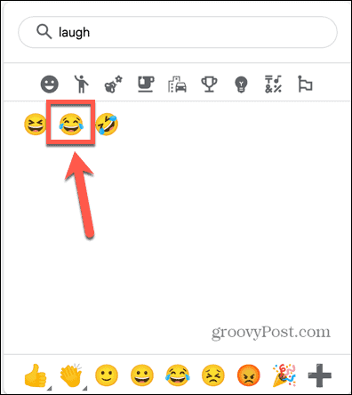 google docs välj emoji