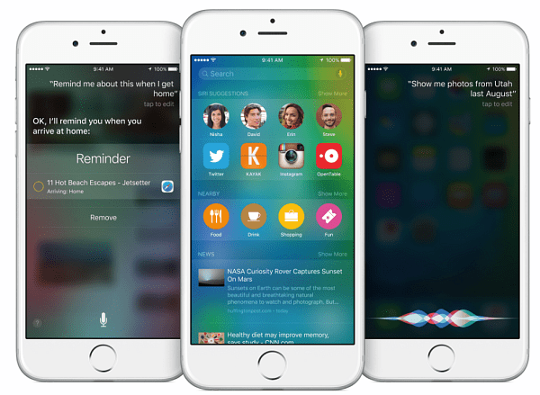 Apple-enheter som kör iOS 8 kommer att köra iOS 9