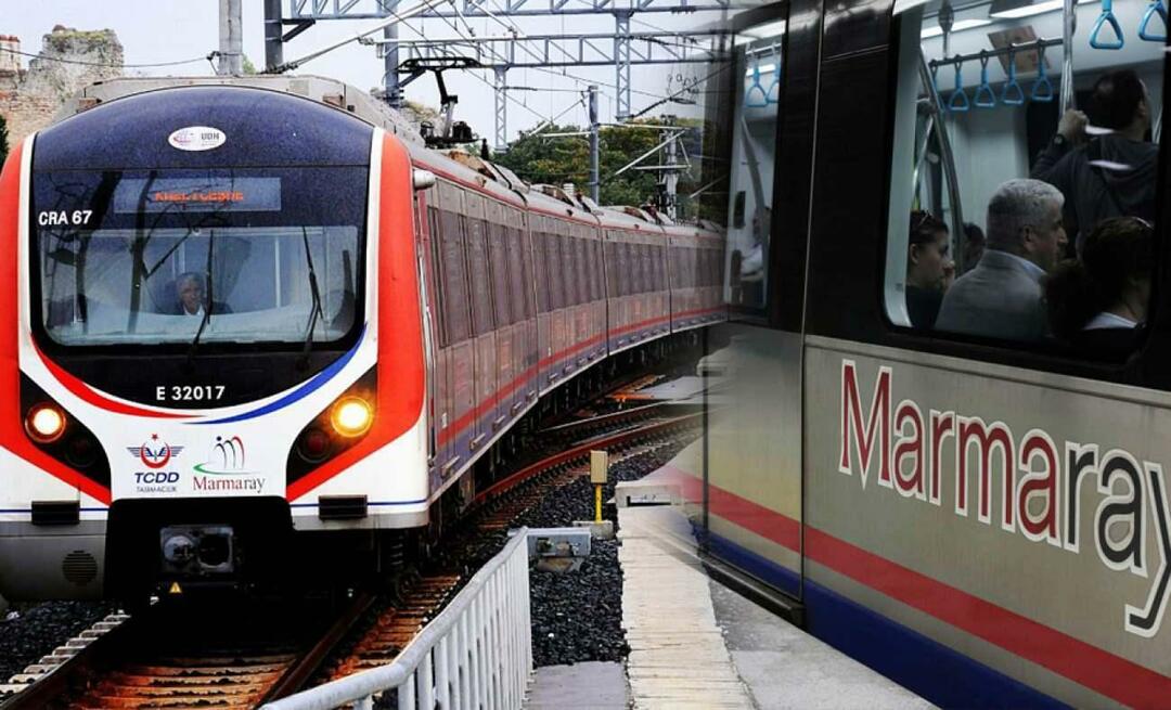 Vilka hållplatser passerar Marmaray? Hur mycket kostar Marmaray 2023? Marmaray tider
