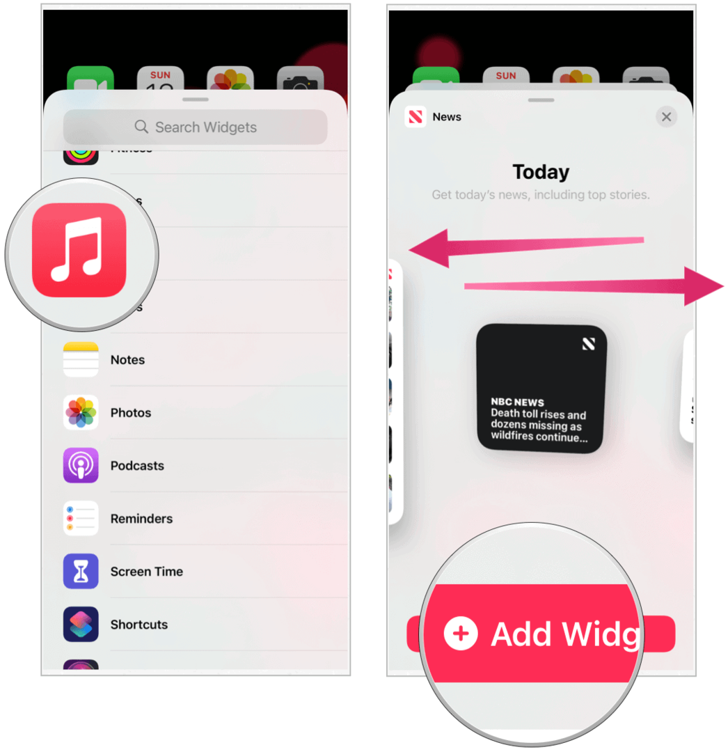 iOS 14 lägg till widget