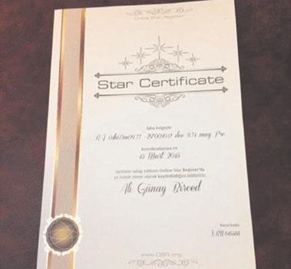 Stjärnmärkt certifikat