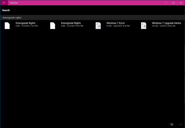 OneDrive-app windows 10 6