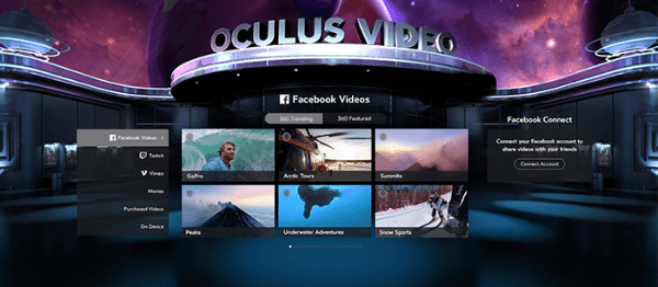 facebook oculus sociala funktioner