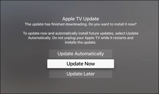 4 Apple TV-uppdateringar