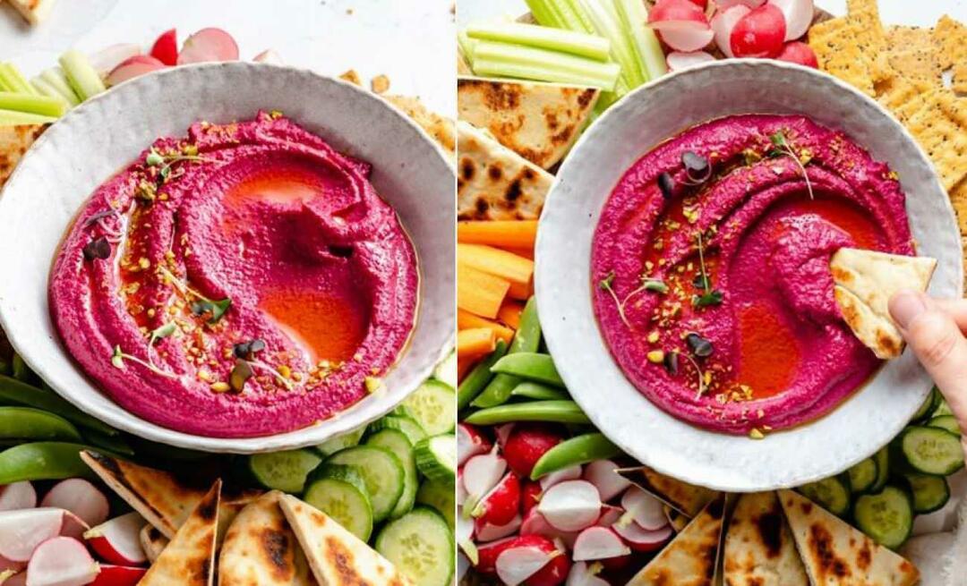 Hur görs hummus, vilka är dess ingredienser? Ett hummusrecept som du kommer att älska både dess färg och smak!