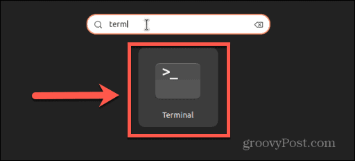 ubuntu terminal app