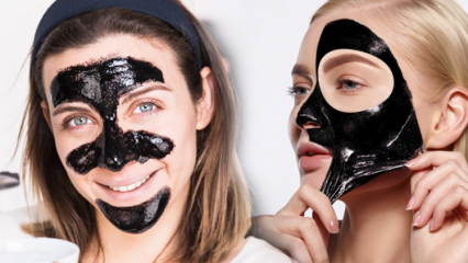 Vilka är fördelarna med en svart mask? Metoden för att applicera svart mask på huden