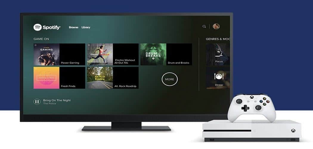 Kontrollera Spotify Music på Xbox One från Android, iOS eller PC