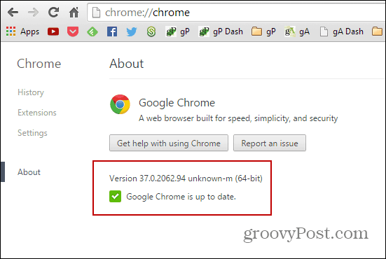 Chrome-version