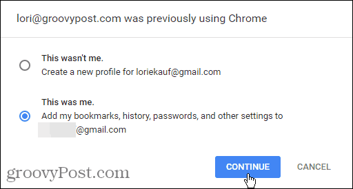 E-post använder tidigare Chrome