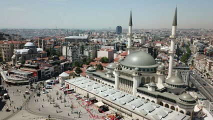 Taksim-moskén öppnar! Var och hur går man till Taksim-moskén? Taksim-moskén har funktioner