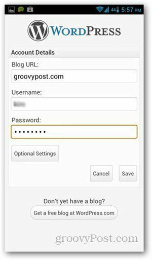 wordpress-for-android-gpost-inloggning