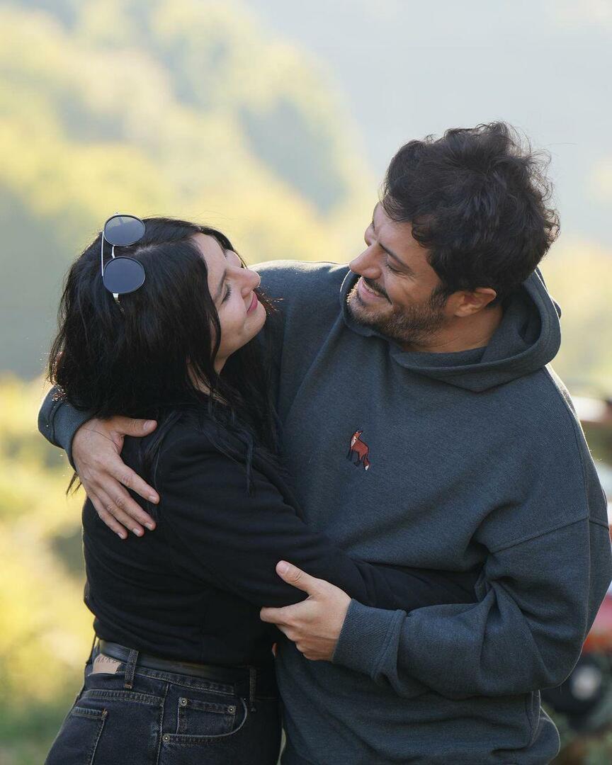 Yasemin Saklıoğlu och hennes man Burak Yırır