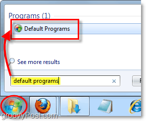 ändra standardprogram som används i Windows 7