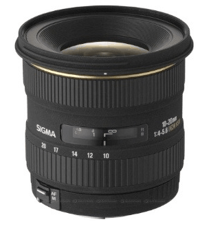 Signa 10 - 20mm f4 - 5.6 EX DC HSM Lense vidvinkel skärmdump