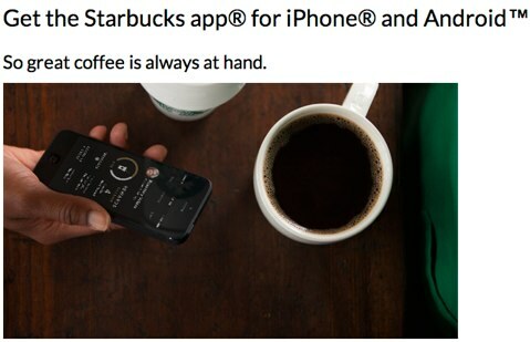 Starbucks kaffe app