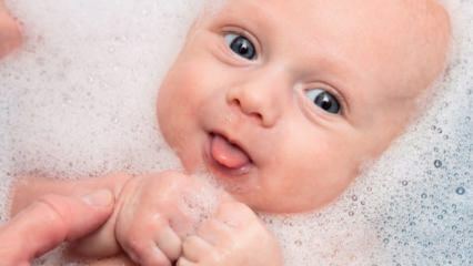 Är det skadligt att tvätta barn med salt? Var kommer antalet nyfödda barnssaltningar ifrån?