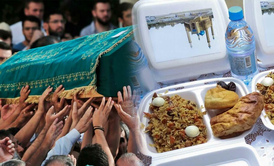 Är det tillåtet att dela ut mat efter en död person? Måste begravningsägaren ge mat i islam?