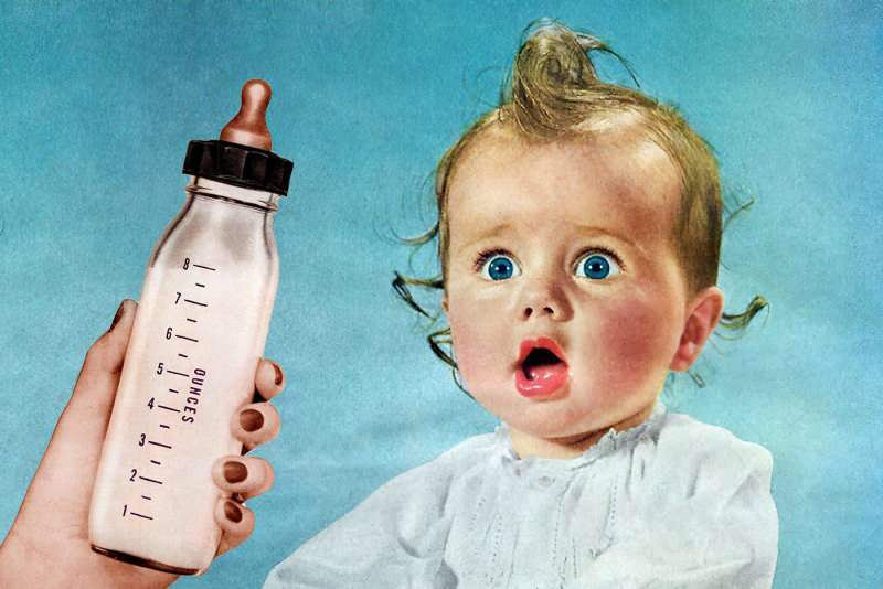 Flaska eller amning? Hur matas ett nyfött barn med en flaska? Flaskanvändning