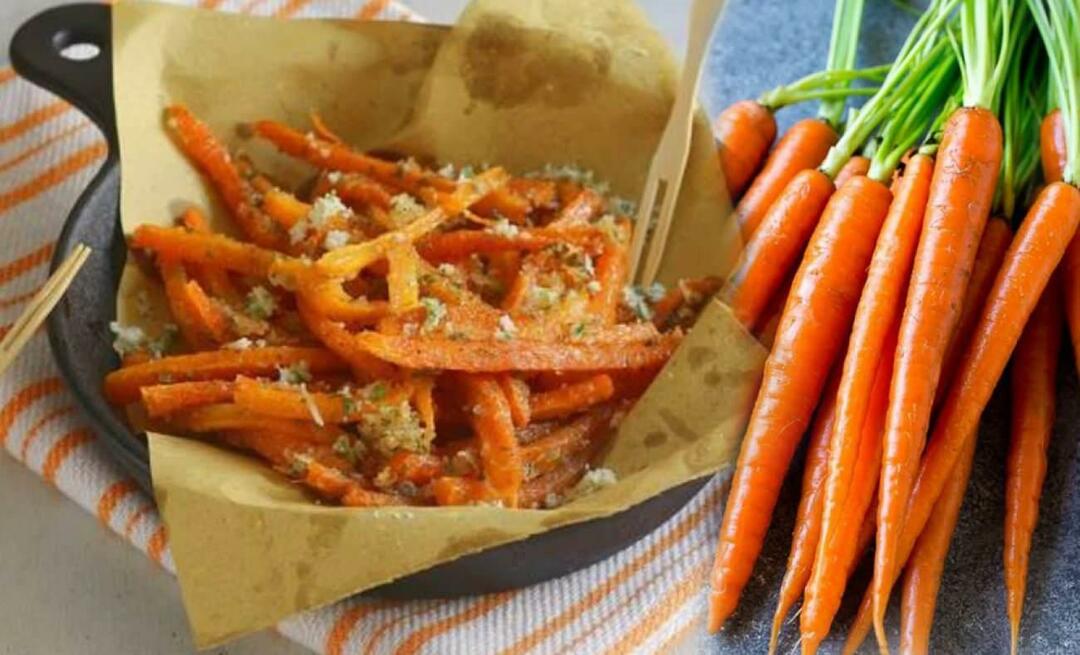 Recept på stekt morot! Hur steker man morötter? Stekta morötter med ägg och mjöl