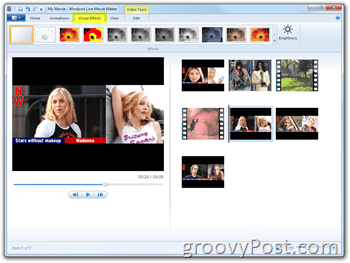 Microsoft Windows Live Movie Maker - Hur man gör hemmafilmer Madonna