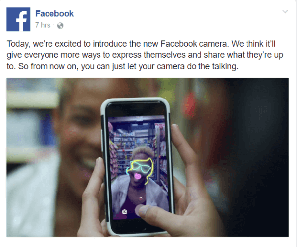 Facebook lanserar Facebook-berättelser globalt.