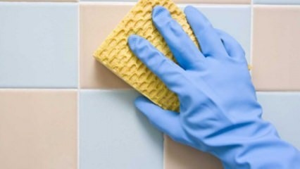 Hur man rengör badrumsplattor? 