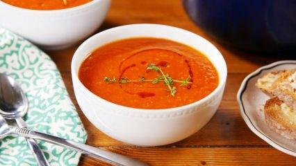 Hur gör man tomatsoppa enklast? Tips för att göra tomatsoppa hemma